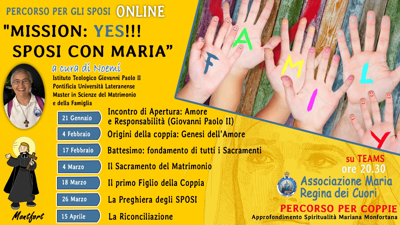 MISSION: YES!!! SPOSI CON MARIA