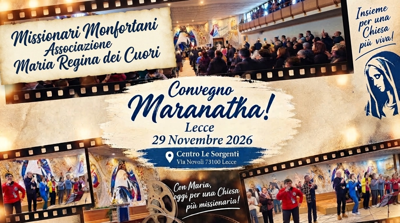 Convegno Maranatha! 2026 «Lo Spirito e la Sposa dicono: "Vieni!"» (Ap 22, 17)